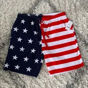 Bioworld American Flag patriotic Lounge Shorts
